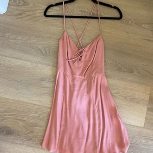 Reformation mini pink dress! Barely used!